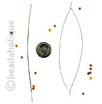 The Beadsmith 5 Inch Big Eye Beading Needles (Set of 4) -  Easy Needle To Thread
