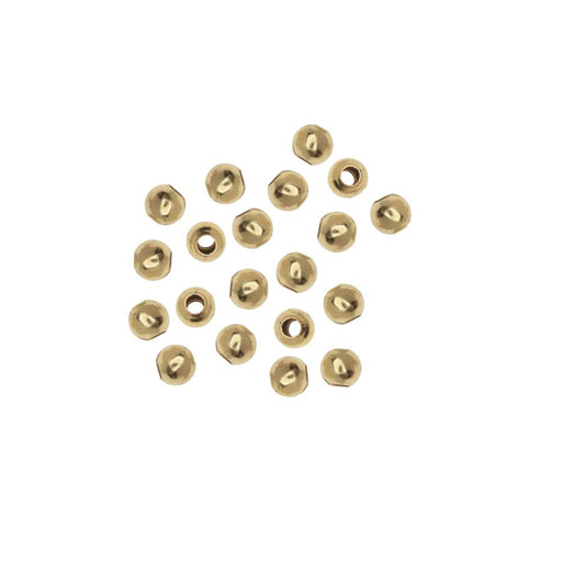 14K Gold Round Beads For All Sizes