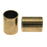 Regaliz Findings, Tube Spacer Bead 16x12mm Fits 10mm Round Cord, Antiqued Brass (1 Piece)