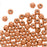 Real Copper Tiny Uniform Round Beads 2 mm (100 pcs)