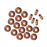 TierraCast Copper Plated Lead-Free Pewter Disk Heishi Spacer Beads 5mm (20 pcs)
