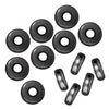 TierraCast Black Finish Lead-Free Pewter Disk Heishi Spacer Beads 4mm (50 Pieces)