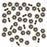 TierraCast Brass Oxide Finish Pewter Daisy Spacer Beads 3mm (50 Pieces)