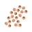 14K Rose Gold Filled Smooth Round Beads 3mm Diameter (20 Pieces)