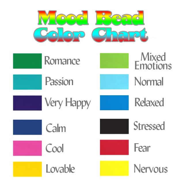Mirage Color Changing Mood Beads - Glow Nouveau 17.5x8.5mm (2 pcs)