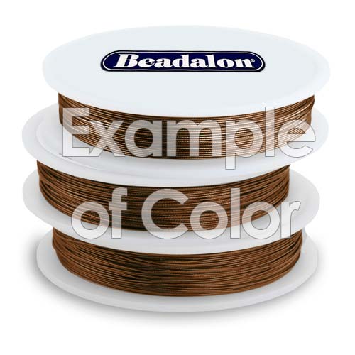 Beadalon Wire Metallic Bronze 19 Strand .018 Inch / 30Ft