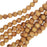 Smooth Aromatic Cedar Wood Beads, Round 8mm, Natural (25 Pieces)
