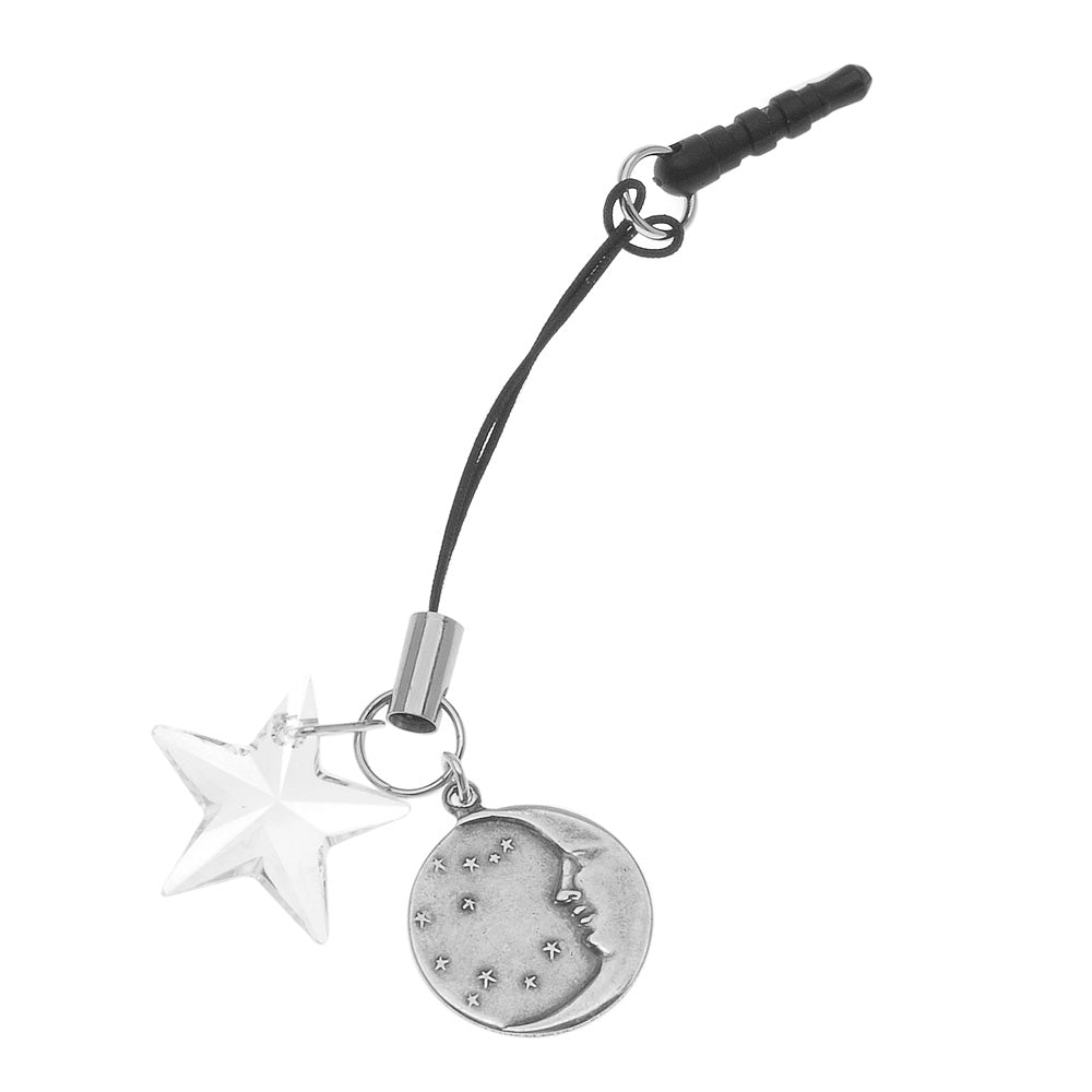 Retired - Goodnight Moon Cell Charm with Smartphone Adapter