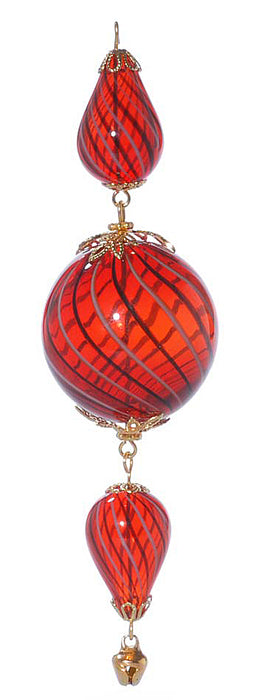 Retired - Gold and Red Heirloom Ornament