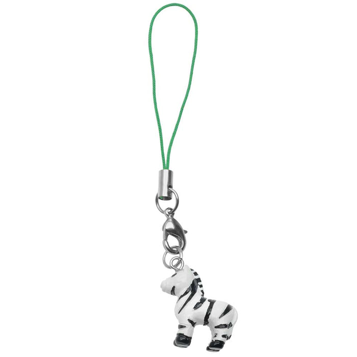 Retired - Zebra on Safari Purse Charm