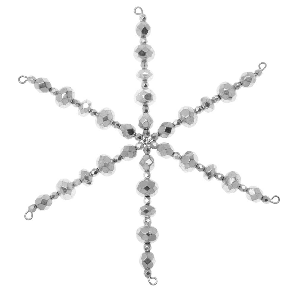 Retired - Silver Snowflake Ornament