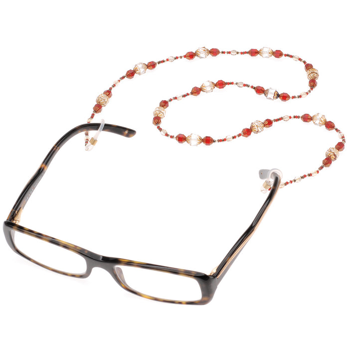 Retired -  Beaded 2-loop Eyeglass Holder