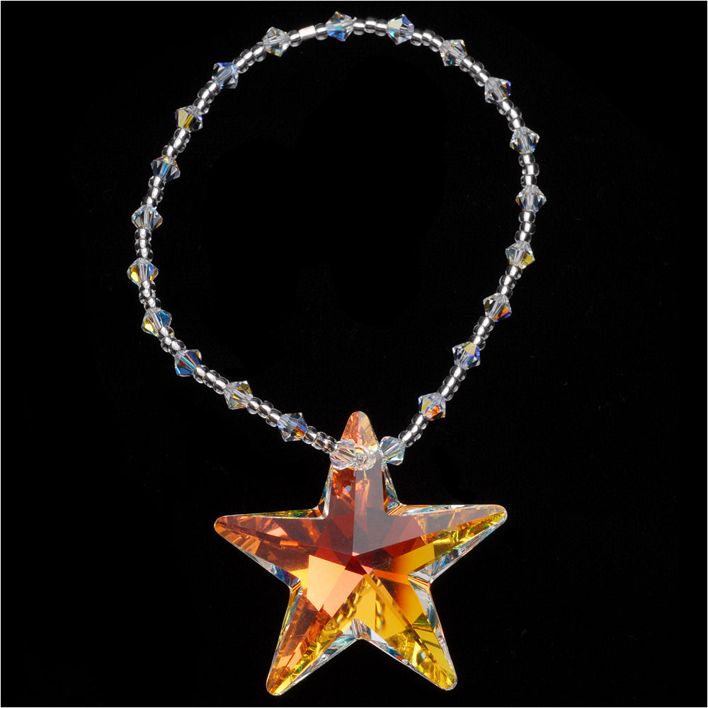 Retired - Austrian Crystal Star Ornament