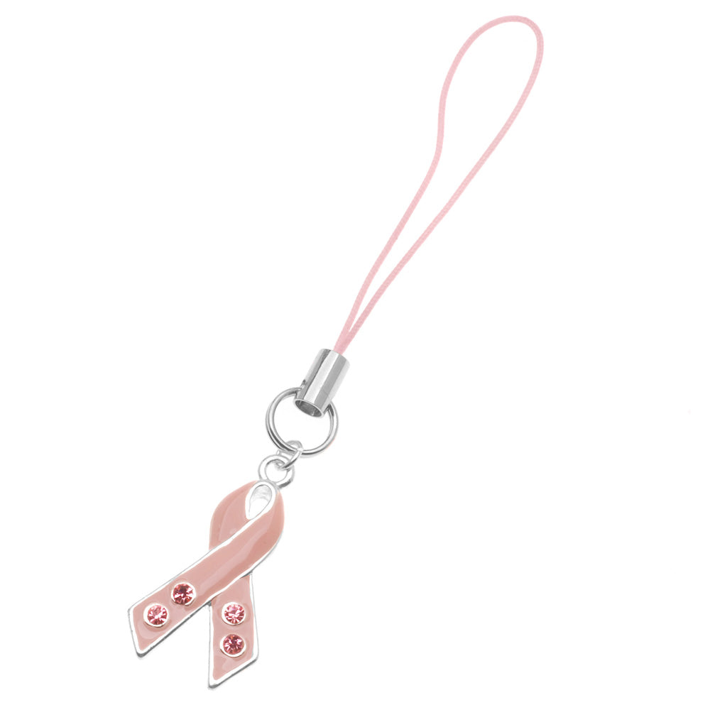 Retired - Breast Cancer Awareness Cell Charm