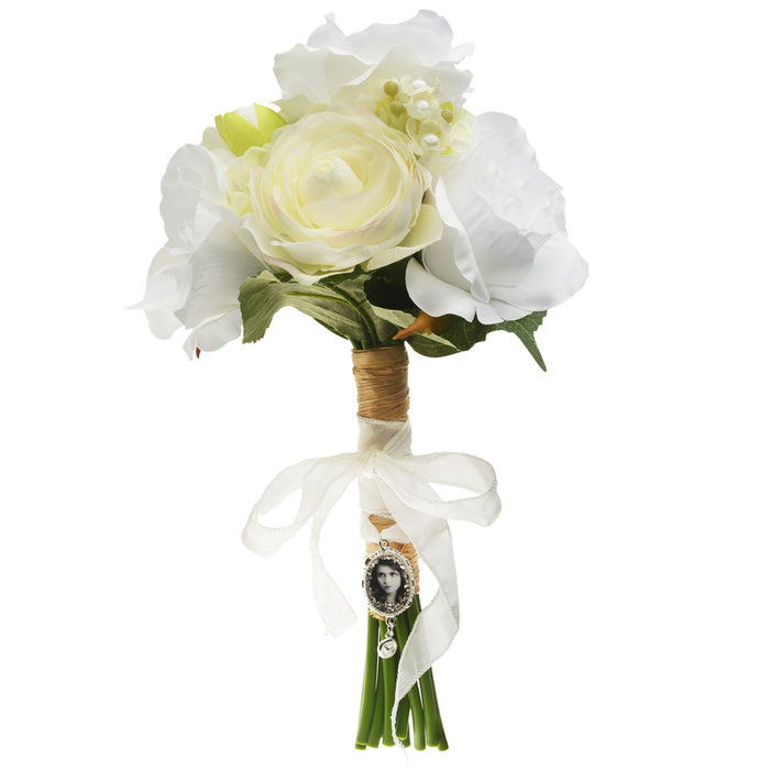 Retired - Treasured Memory Bridal Bouquet Charm