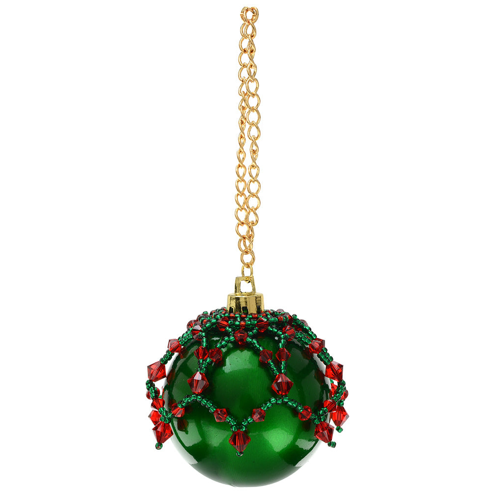 Christmas ball clearance necklace