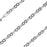 Antiqued Silver Plated Fine Figure 8 Cable Chain, 3x1.8mm Links, by the Foot