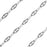 Stainless Steel Cable Chain, 4x2mm, by the Foot