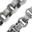 Antiqued Silver Plated Rolo Chain, Hammered Heavy Links, 6.5x12.5mm, by The Foot