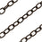 Vintaj Natural Brass Cable Chain, 4x3mm, by the Foot