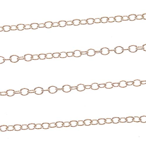 Sterling Silver Cable Chain, 2mm, by the Foot