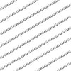Silver Plated Fine Beading Chain, .7mm, by the Foot
