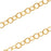 14/20 Gold FIlled Cable Chain, 2.4mm, by the Foot