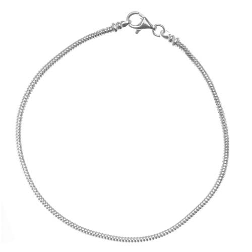 7 Inc Silver Charm Bracelet