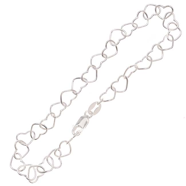 SILVER LINK CHARM CLASP