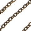 Vintaj Natural Brass Cable Chain, 3mm, by the Foot