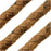 Portuguese Cork Cord by Regaliz, Round and Braided 10mm, Saddle Brown, by the Inch