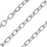 Sterling Silver Drawn Cable Chain, 2mm (1 inch)