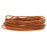 Leather Cord, Round 1.5mm Natural Light Brown, by Leather Cord USA (1 yard)