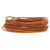 Leather Cord, Round 1.5mm Natural Light Brown, by Leather Cord USA (1 yard)