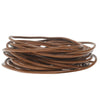 Leather Cord, Round 2mm, Light Brown, by Leather Cord USA (1 yard)