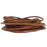 Leather Cord, Round 2mm Natural Light Brown, by Leather Cord USA (1 yard)