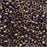 Miyuki Delica Seed Beads, 11/0 Size, Brown Iris DB007 (7.2 Grams)