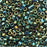 Miyuki Delica Seed Beads, 11/0 Size, Metallic Teal Iris DB027 (7.2 Grams)