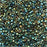 Miyuki Delica Seed Beads, 11/0 Size, Metallic Teal Iris DB027 (7.2 Grams)