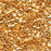 Miyuki Delica Seed Beads, 11/0 Size, 24K Gold Plated DB031 (7.2 Grams)