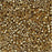 Miyuki Delica Seed Beads, 11/0 Size, Light 24K Gold Plated DB034 (7.2 Grams)