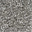 Miyuki Delica Seed Beads, 11/0 Size, Palladium Plated DB038 (7.2 Grams)