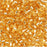 Miyuki Delica Seed Beads, 11/0 Size, Silver Lined Gold DB042 (7.2 Grams)