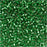 Miyuki Delica Seed Beads, 11/0 Size, Silver Lined Light Green DB046 (7.2 Grams)