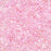 Miyuki Delica Seed Beads, 11/0 Size, #071 Lined Pink AB (7.2 Gram Tube)