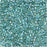 Miyuki Delica Seed Beads, 11/0 Size, Lt Seafoam Lined Crystal AB DB084 (7.2 Grams)