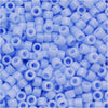 Miyuki Delica Seed Beads, 11/0 Size, Opaque Agate Blue DB1137 (2.5