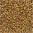 Miyuki Delica Seed Beads, 11/0 Size, Galvanized SF Mead DB1153 (2.5" Tube)