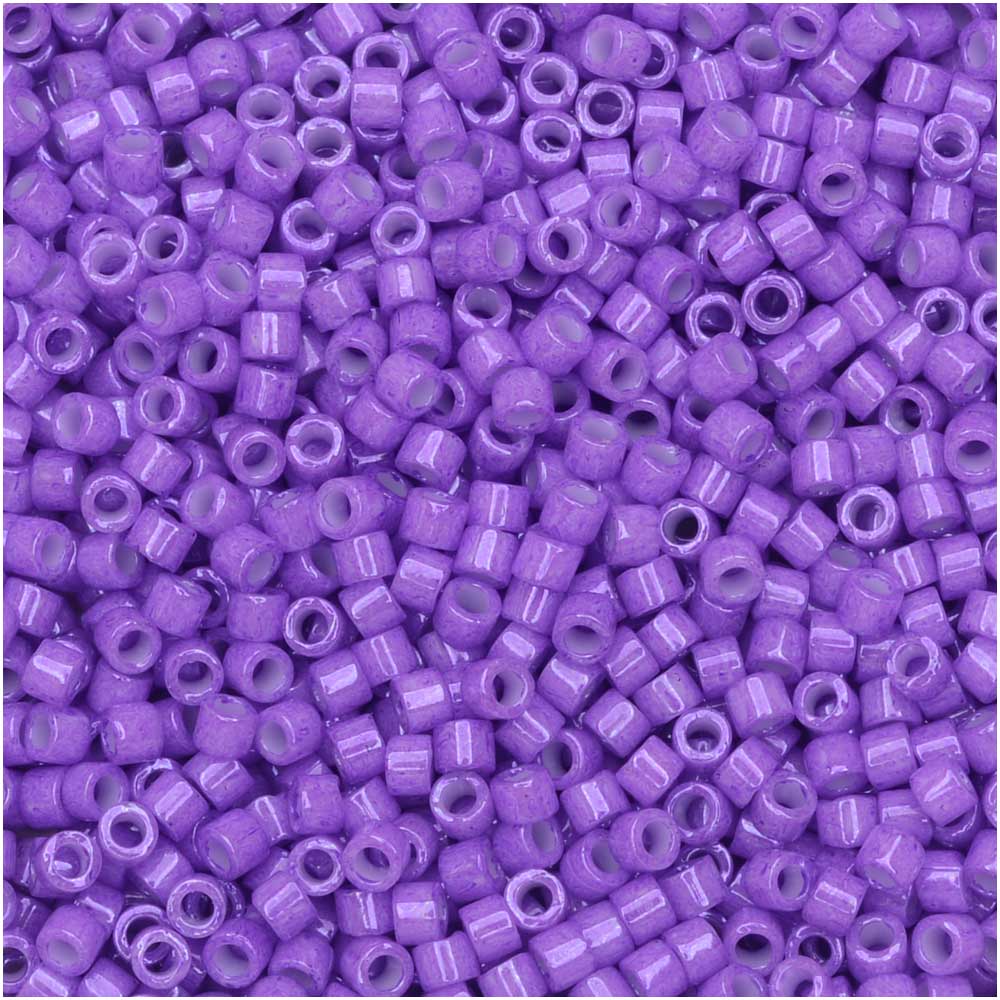 DB0610 – 11/0 Miyuki Delica Beads, Silver Lined Royal Purple* – Garden of  Beadin