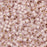 Miyuki Delica Seed Beads, 11/0 Size, #1457 Silver Lined Pale Rose Opal (2.5" Tube)